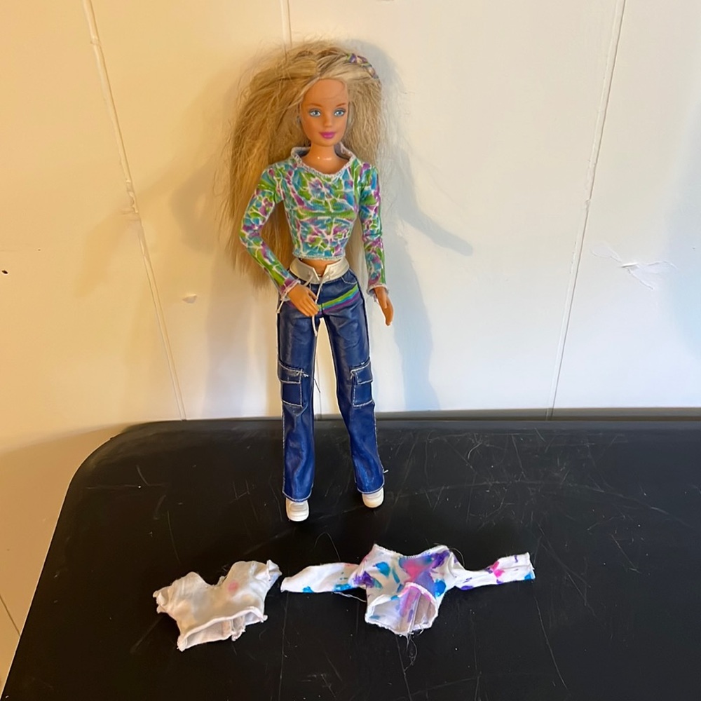 Vintage 1998 Tie Dye Barbie
